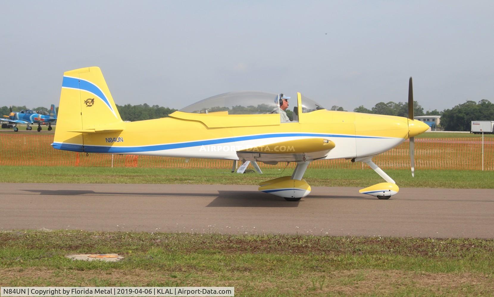 N84UN, 2007 Vans RV-8A C/N 001 (N84UN), Sun N Fun 2019
