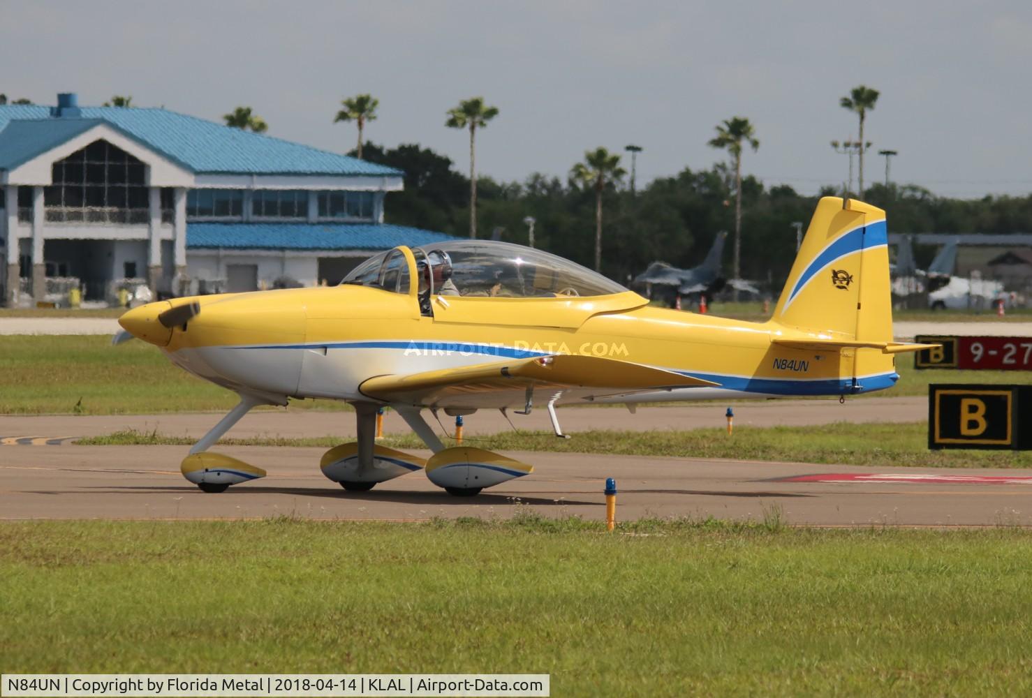 N84UN, 2007 Vans RV-8A C/N 001 (N84UN), Sun N Fun 2018