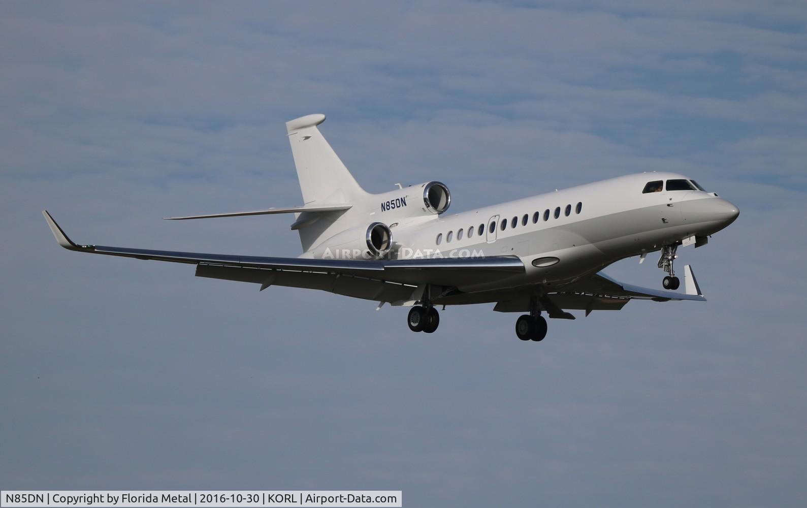 N85DN, 2011 Dassault Falcon 7X C/N 130, NBAA 2016