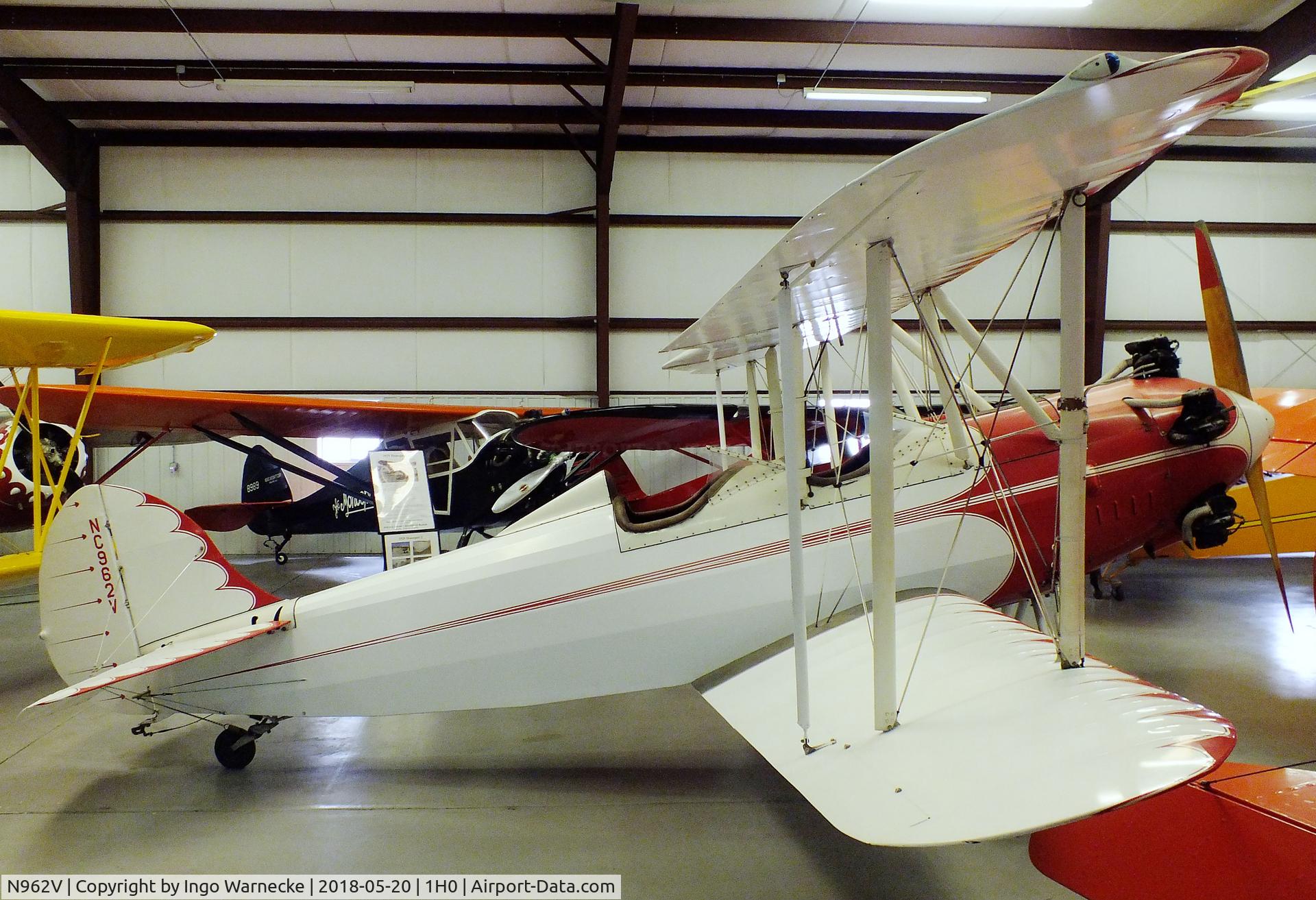 N962V, 1929 Fairchild KR-21 C/N 1053, Fairchild Kreider-Reisner KR-21 at the Aircraft Restoration Museum at Creve Coeur airfield, Maryland Heights MO
