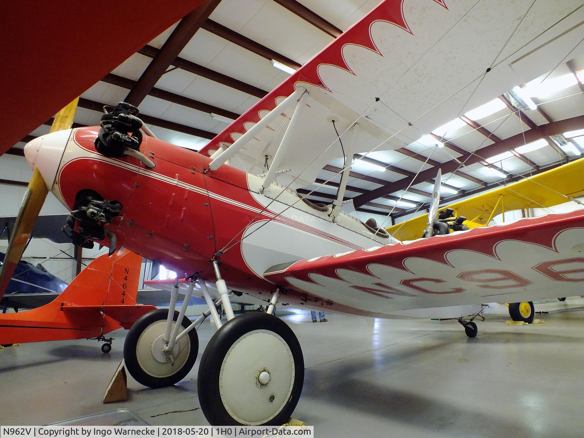 N962V, 1929 Fairchild KR-21 C/N 1053, Fairchild Kreider-Reisner KR-21 at the Aircraft Restoration Museum at Creve Coeur airfield, Maryland Heights MO