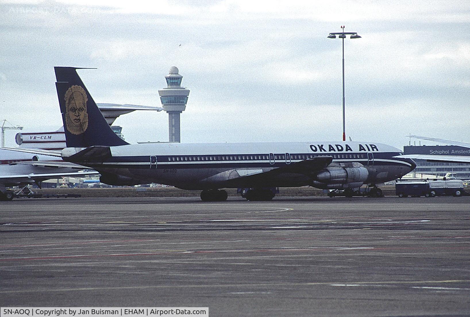 5N-AOQ, 1967 Boeing 707-355C C/N 19664, Okada Air