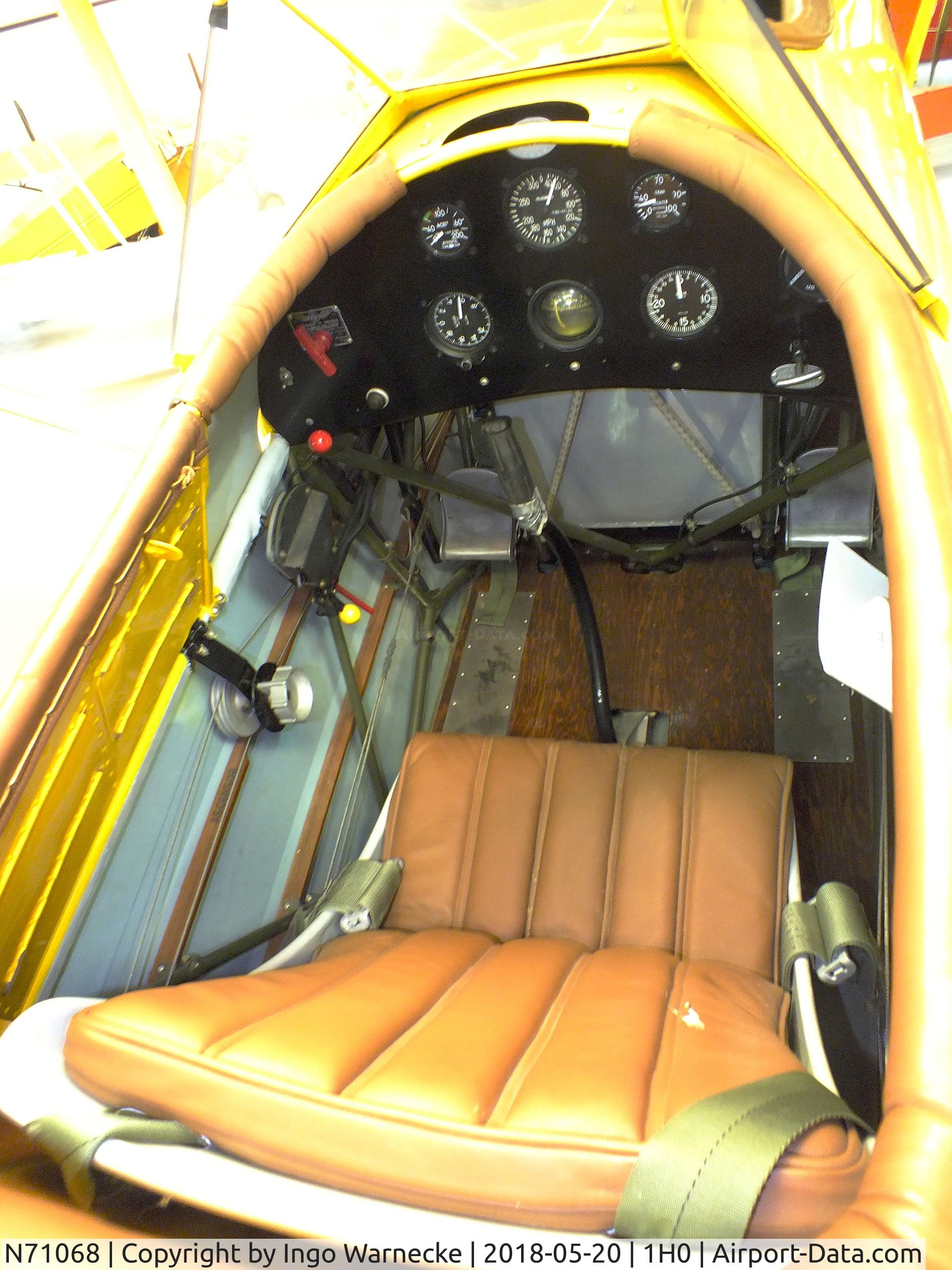 N71068, 1936 Curtiss-Wright Travel Air 16-E C/N 3548, Curtiss-Wright CW-16E (Travel Air 16-E) at the Aircraft Restoration Museum at Creve Coeur airfield, Maryland Heights MO  #c