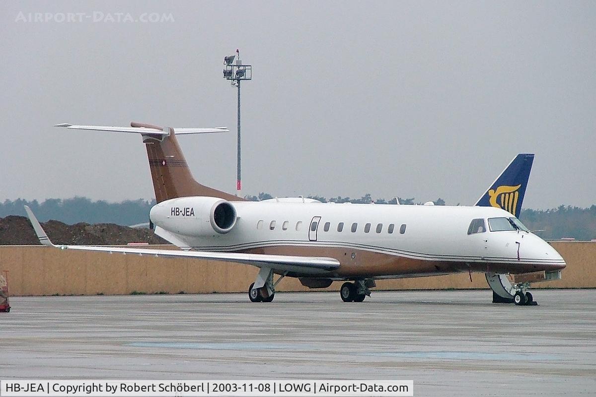 HB-JEA, 2002 Embraer EMB-135BJ Legacy C/N 14500555, HB-JEA @ LOWG 2003