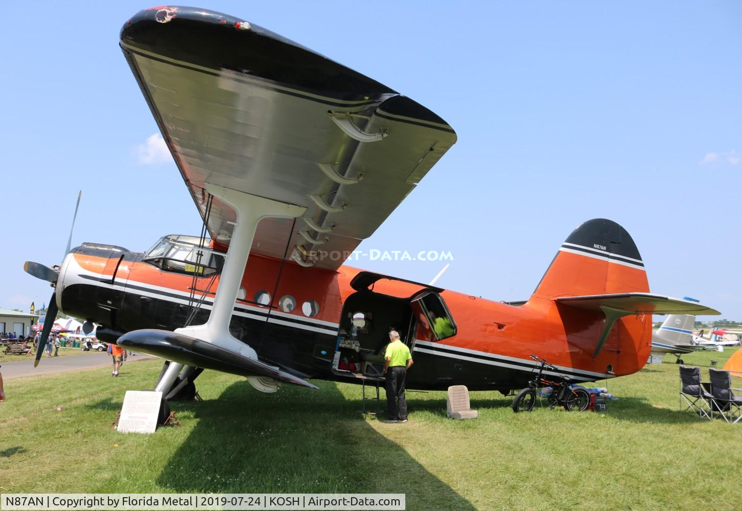 N87AN, 1987 PZL-Mielec AN-2 C/N 1G22331, Air Venture 2019