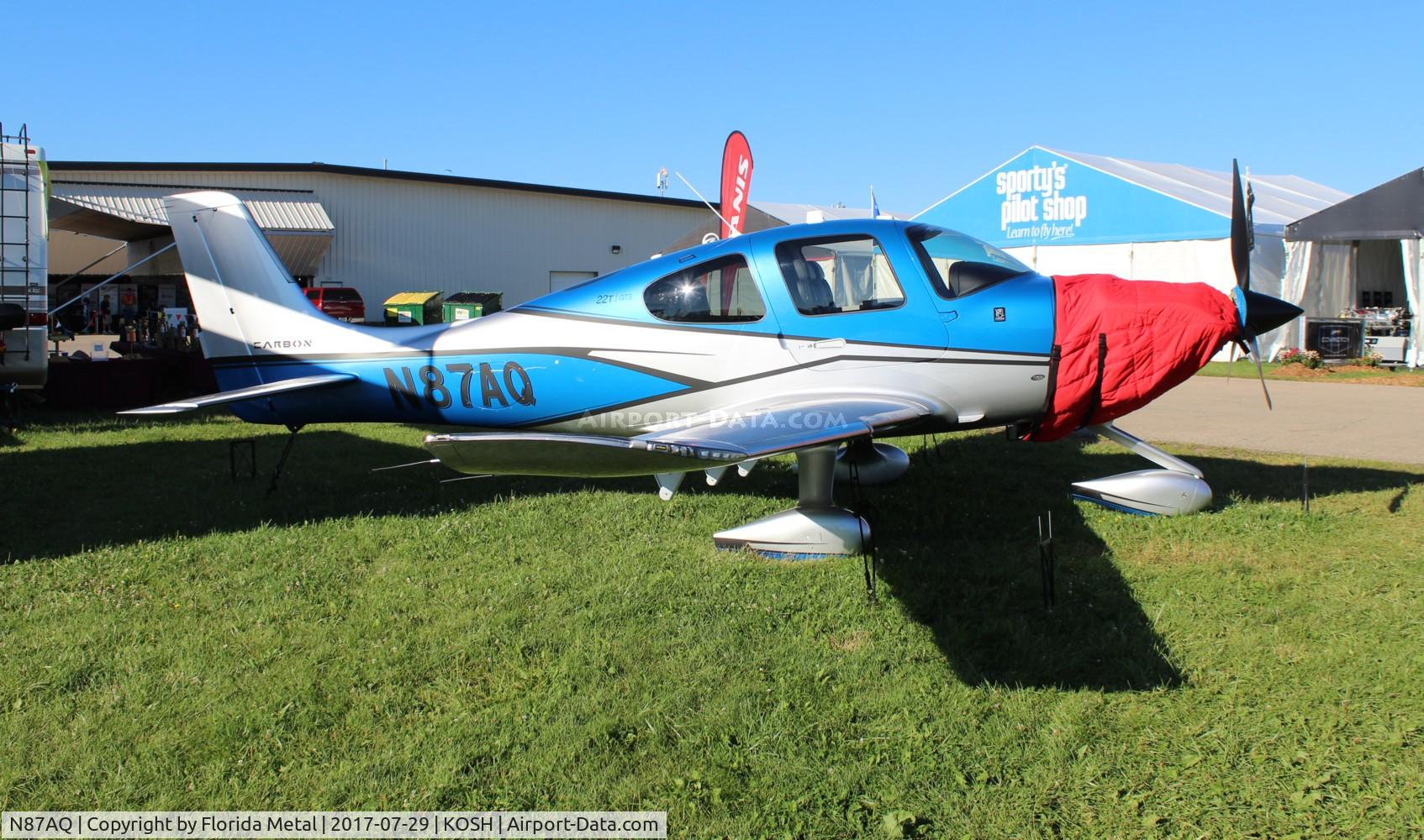 N87AQ, 2017 Cirrus SR22T C/N 1531, Air Venture 2017