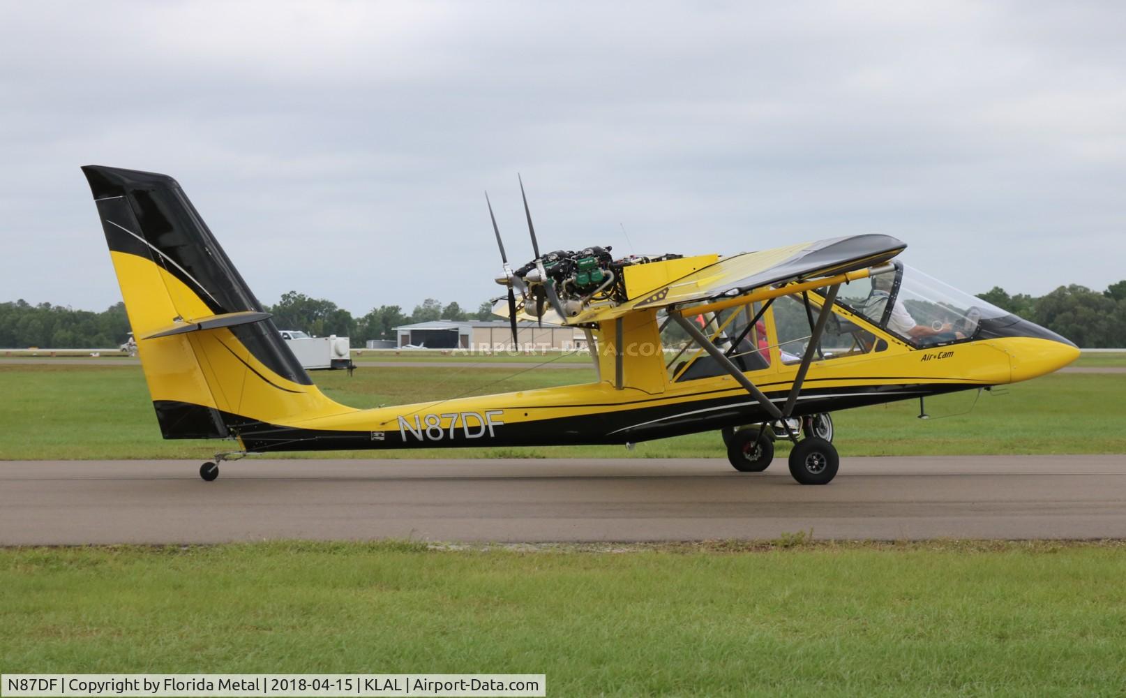 N87DF, 2016 Lockwood Aircam C/N AC209, Sun N Fun 2018