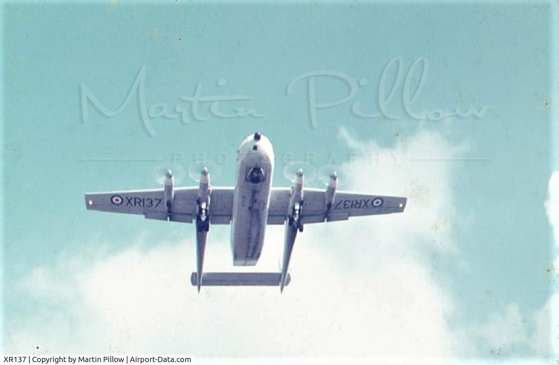 XR137, 1963 Armtrong Whitworth AW660 Argosy E1 C/N 6792, .