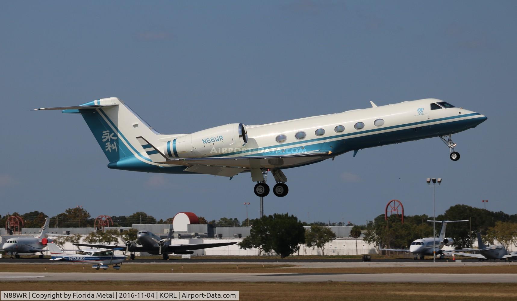 N88WR, 2007 Gulfstream Aerospace GIV-X (G450) C/N 4085, NBAA 2016