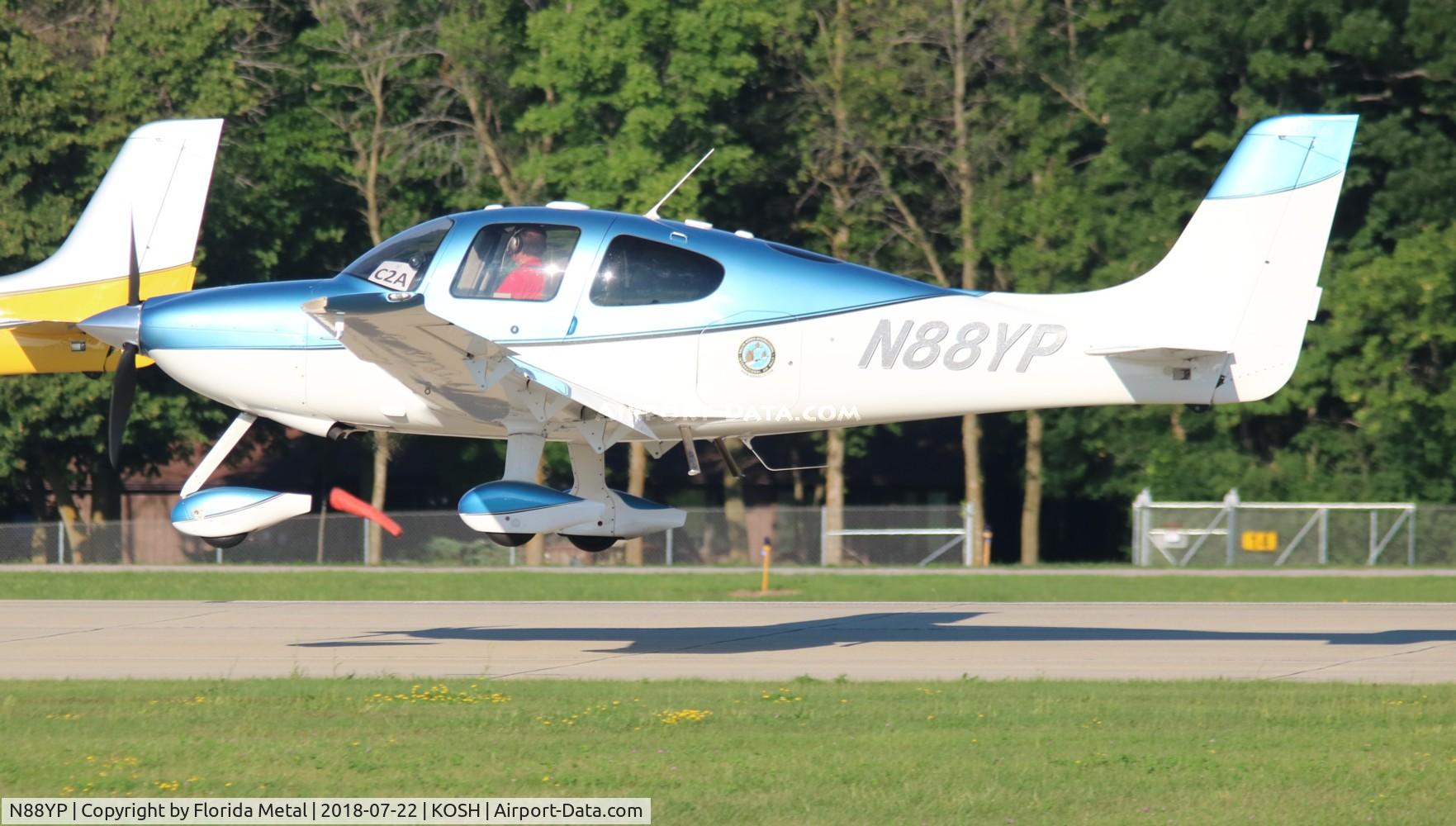 N88YP, 2007 Cirrus SR22 G3 GTSX Turbo C/N 2584, Air Venture 2018