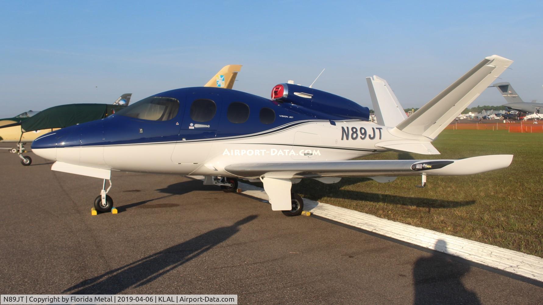 N89JT, 2019 Cirrus SF50 Vision C/N 0095, Sun N fun 2019
