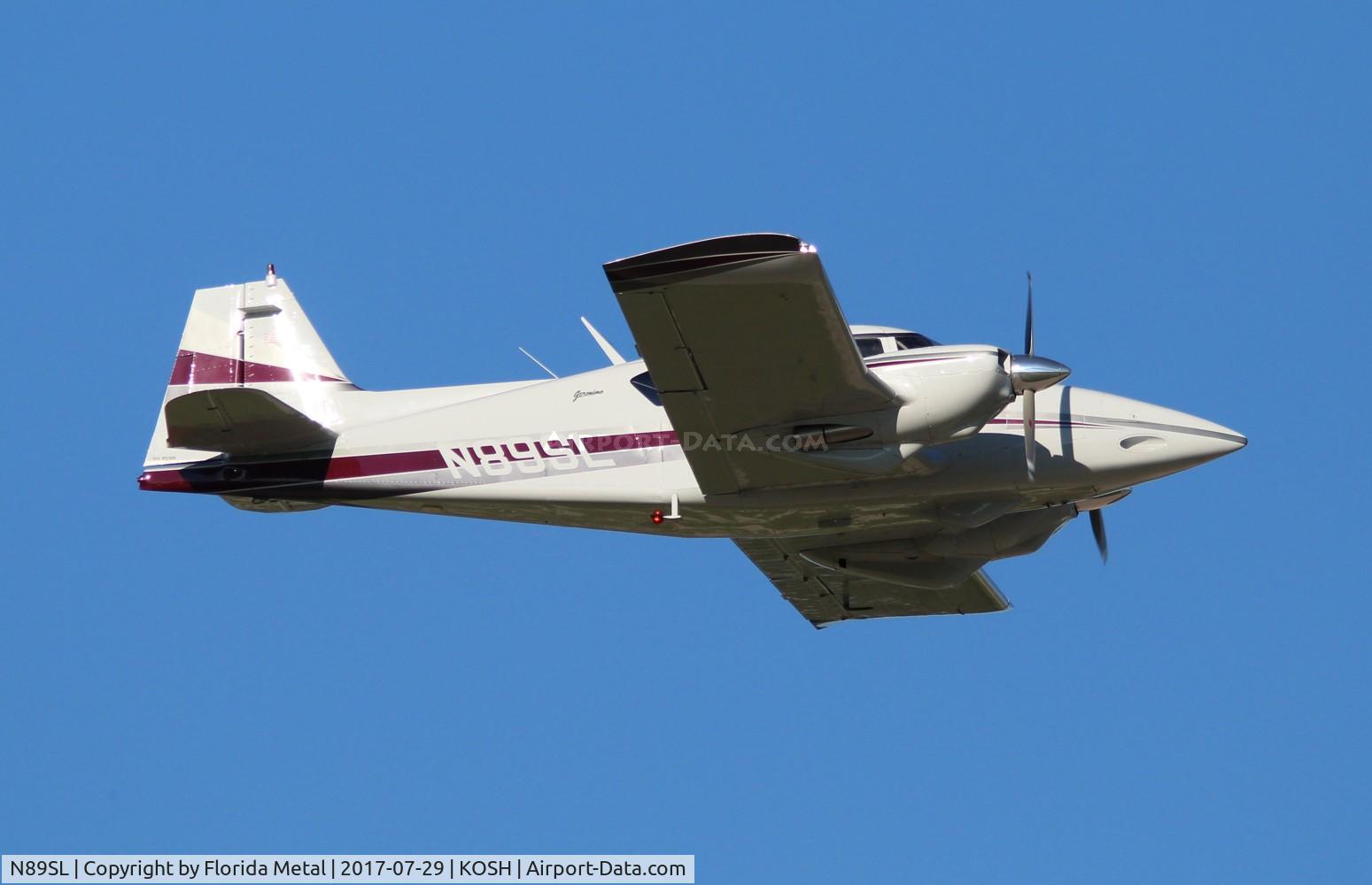 N89SL, 1956 Piper PA-23-160 Apache Apache C/N 23-602, Air Venture 2017