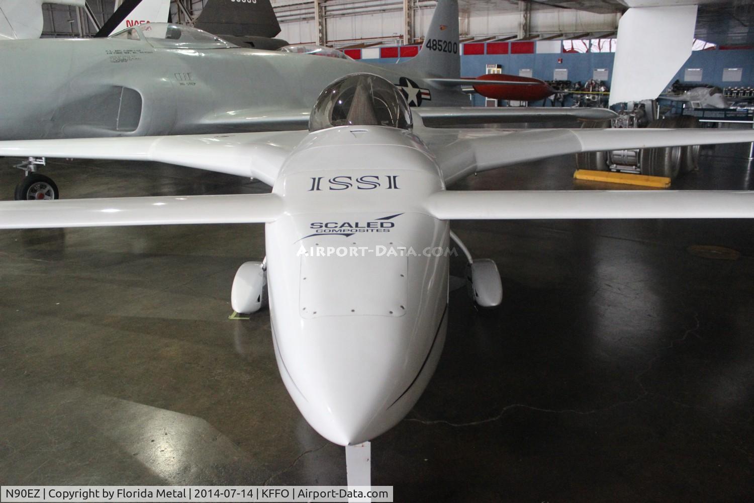 N90EZ, 1991 Rutan Long-EZ C/N 319, Air Force Museum 2014