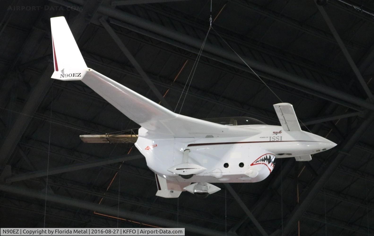 N90EZ, 1991 Rutan Long-EZ C/N 319, Air force Museum 2016