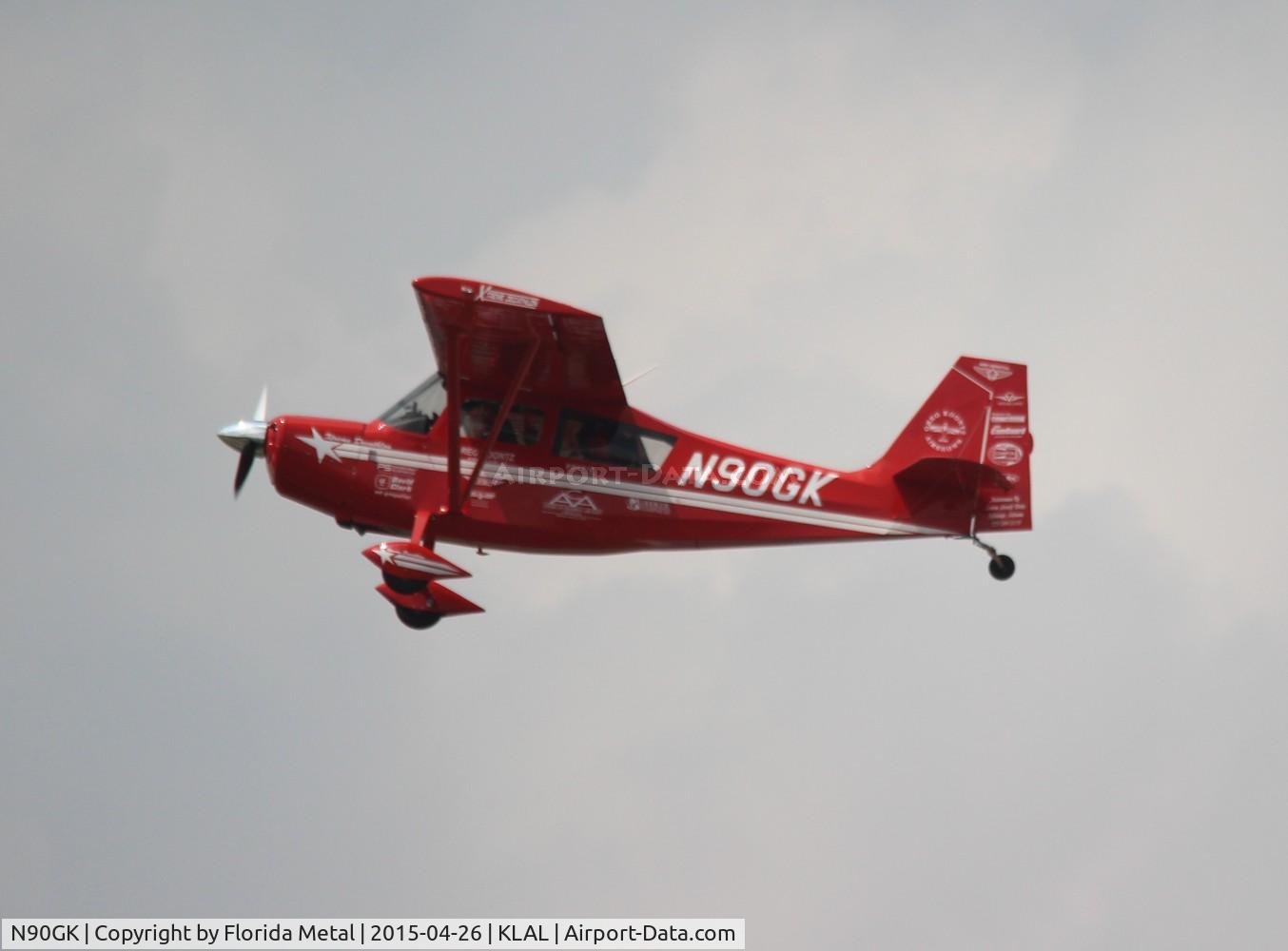 N90GK, American Champion 8KCAB Decathlon C/N 1092-2009, Sun N Fun 2015