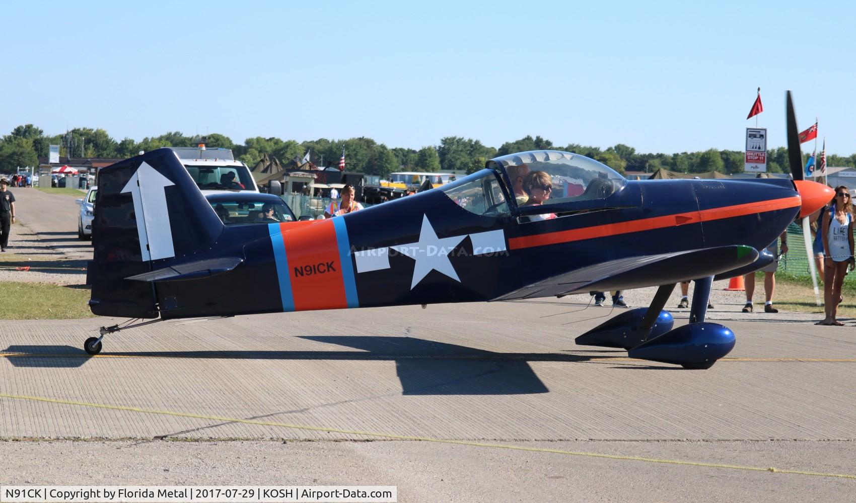 N91CK, 1993 Vans RV-6 C/N 20883, Air Venture 2017