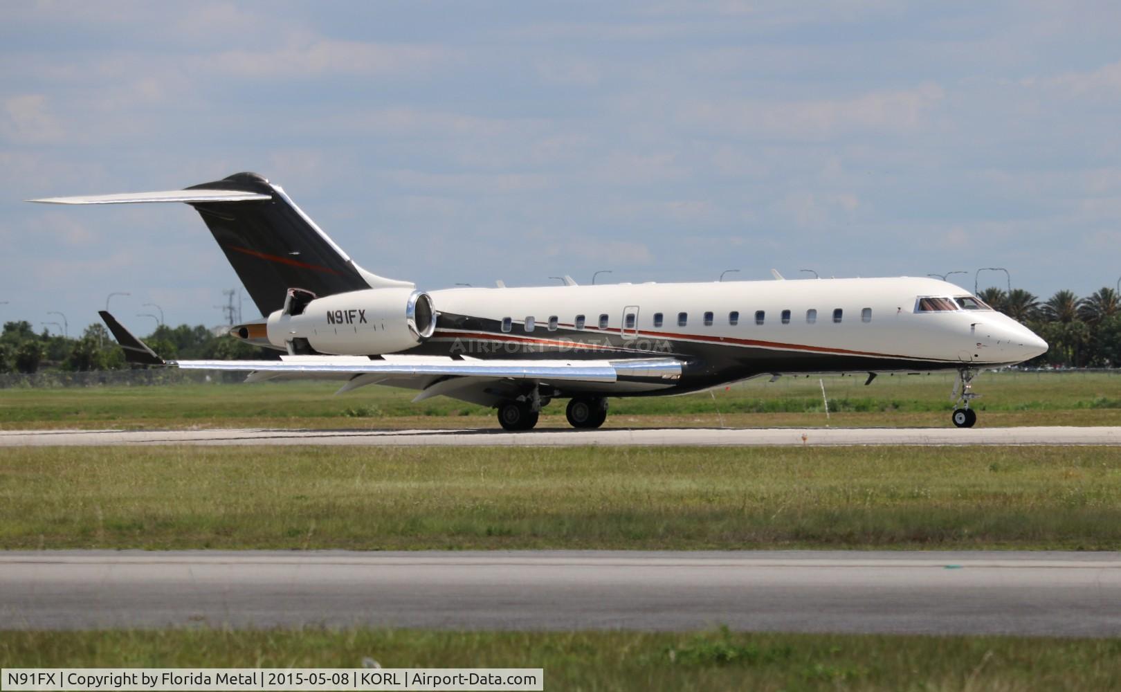 N91FX, 2000 Bombardier BD-700-1A10 Global Express C/N 9054, ORL 2015