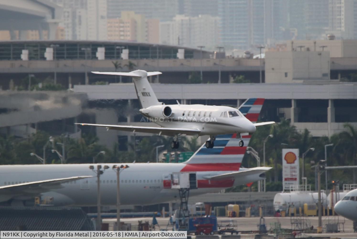 N91KK, 1991 Cessna 650 Citation III C/N 650-0193, MIA 2016