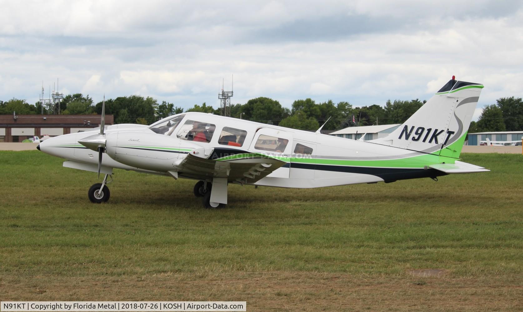 N91KT, 1978 Piper PA-34-200T Seneca II C/N 34-7870387, Air Venture 2018