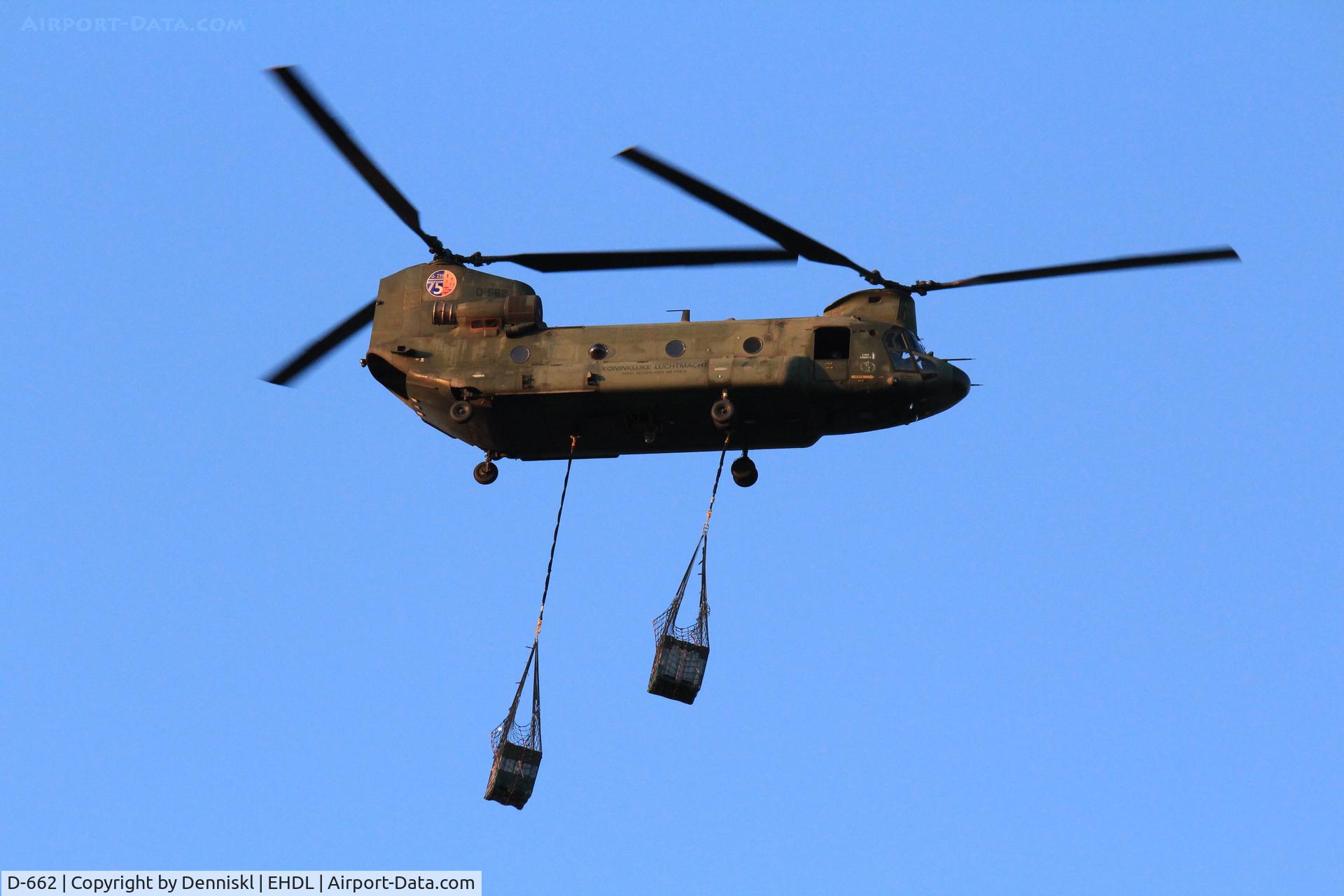 D-662, Boeing CH-47D Chinook C/N M.3662/NL-002, KLU Deelen, Schaarsbergen, near Arnhem, The Netherlands