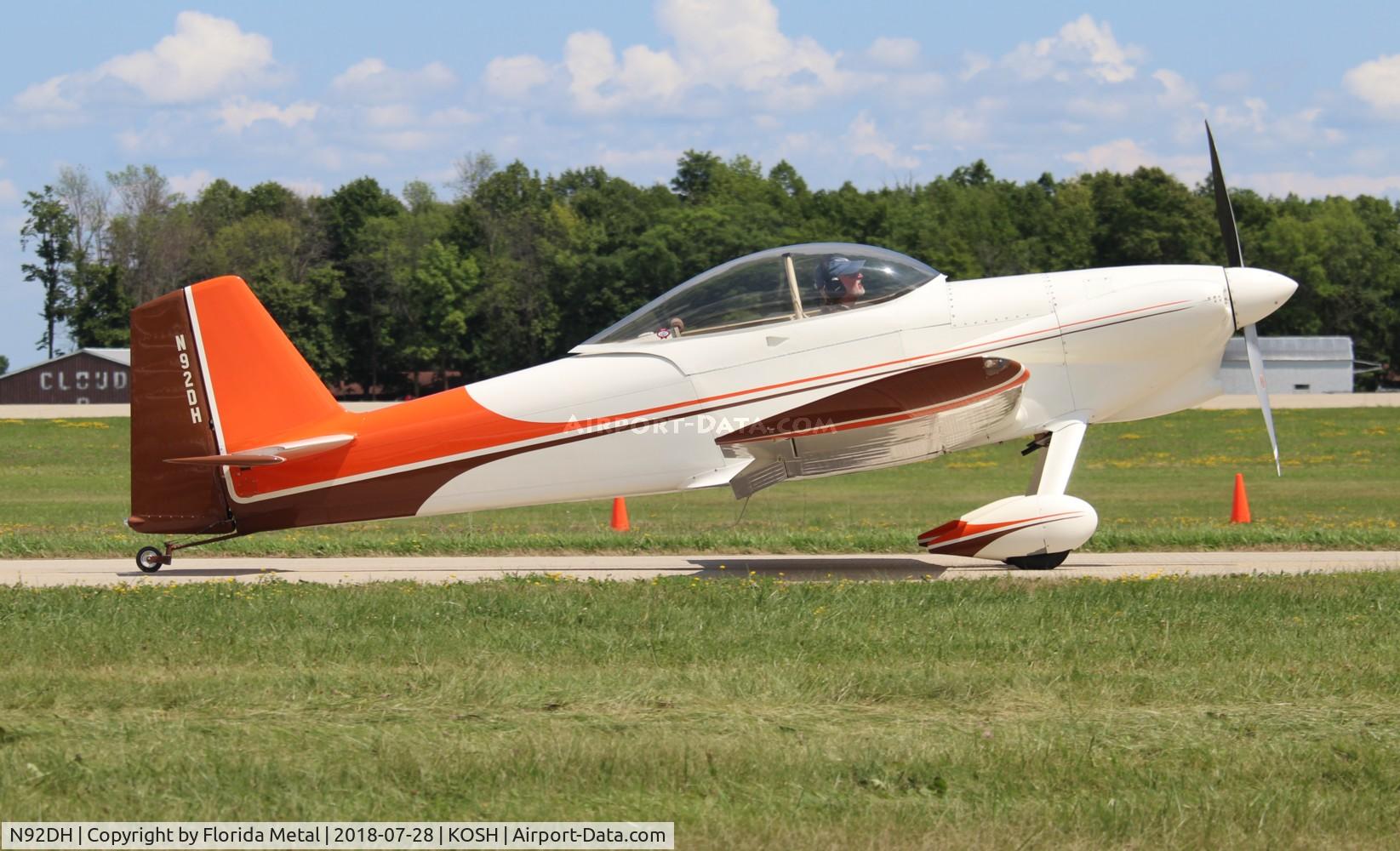 N92DH, 1993 Vans RV-4 C/N 1596, Air Venture 2018