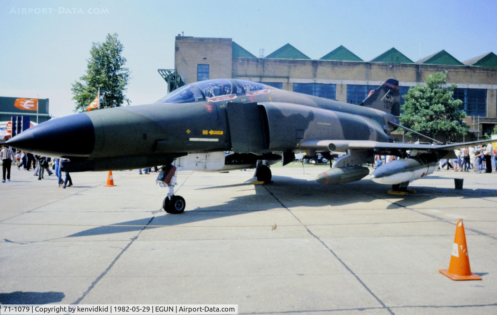 71-1079, 1971 McDonnell Douglas F-4E Phantom II C/N 4249, At the 1982 Mildenhall Air Fete.
