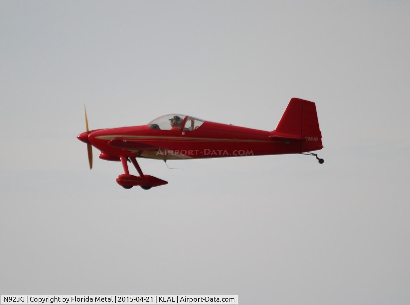 N92JG, 1992 Vans RV-6 C/N 20055, Sun N Fun 2016
