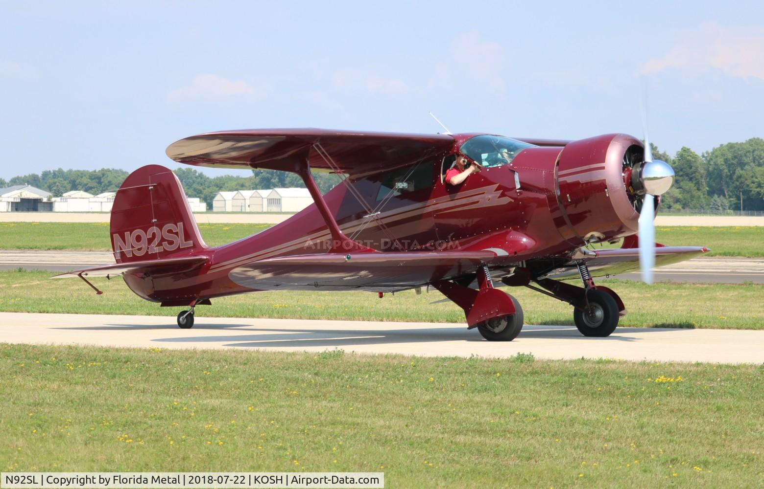 N92SL, 1941 Beech D17S Staggerwing C/N 1029, Air Venture 2018