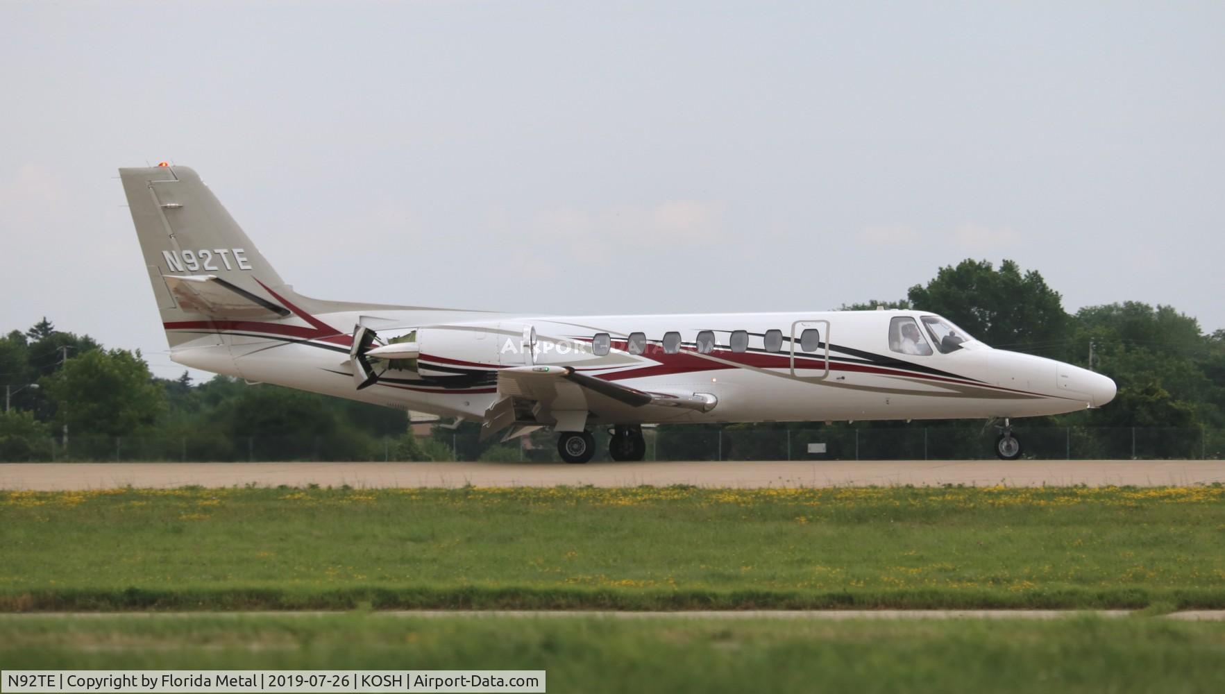 N92TE, 1991 Cessna 560 C/N 560-0123, Air Venture 2019