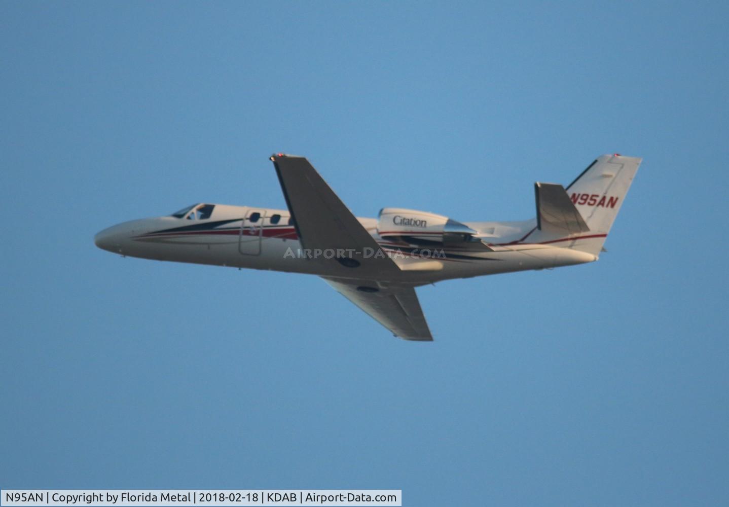 N95AN, 2001 Cessna 550 C/N 550-0978, DAB 2018