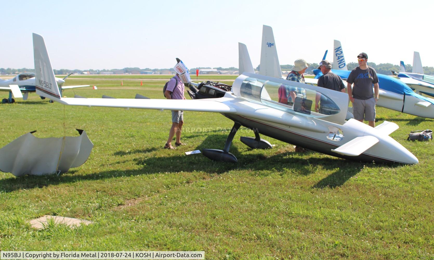 N95BJ, 1996 Rutan VariEze C/N 619, Air Venture 2018