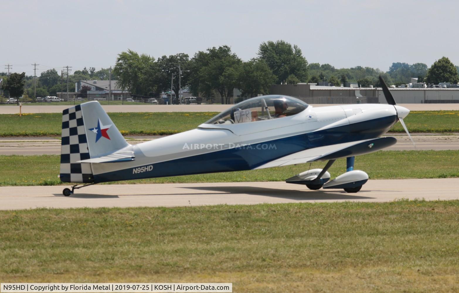 N95HD, 1995 Vans RV-4 C/N 1255, Air Venture 2019