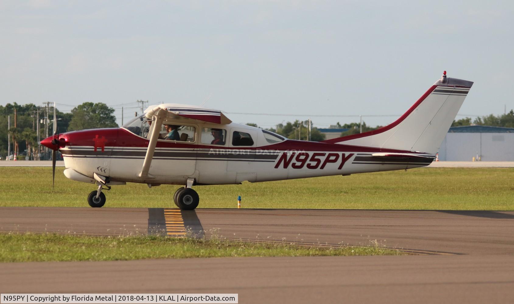 N95PY, 1964 Cessna 210E Centurion C/N 21058514, Sun N fun 2018