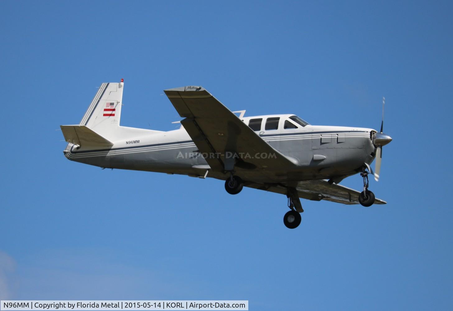 N96MM, 1968 Mooney M22 Mustang C/N 680009, ORL 2015