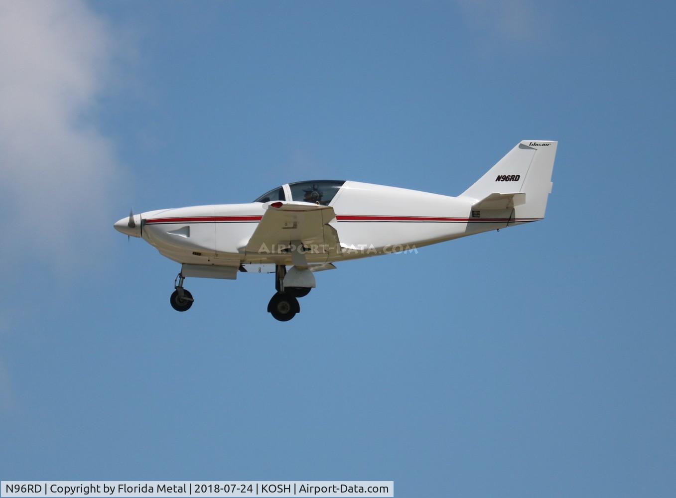 N96RD, 1995 Stoddard-Hamilton SH-2R Glasair C/N 214, Air Venture 2018