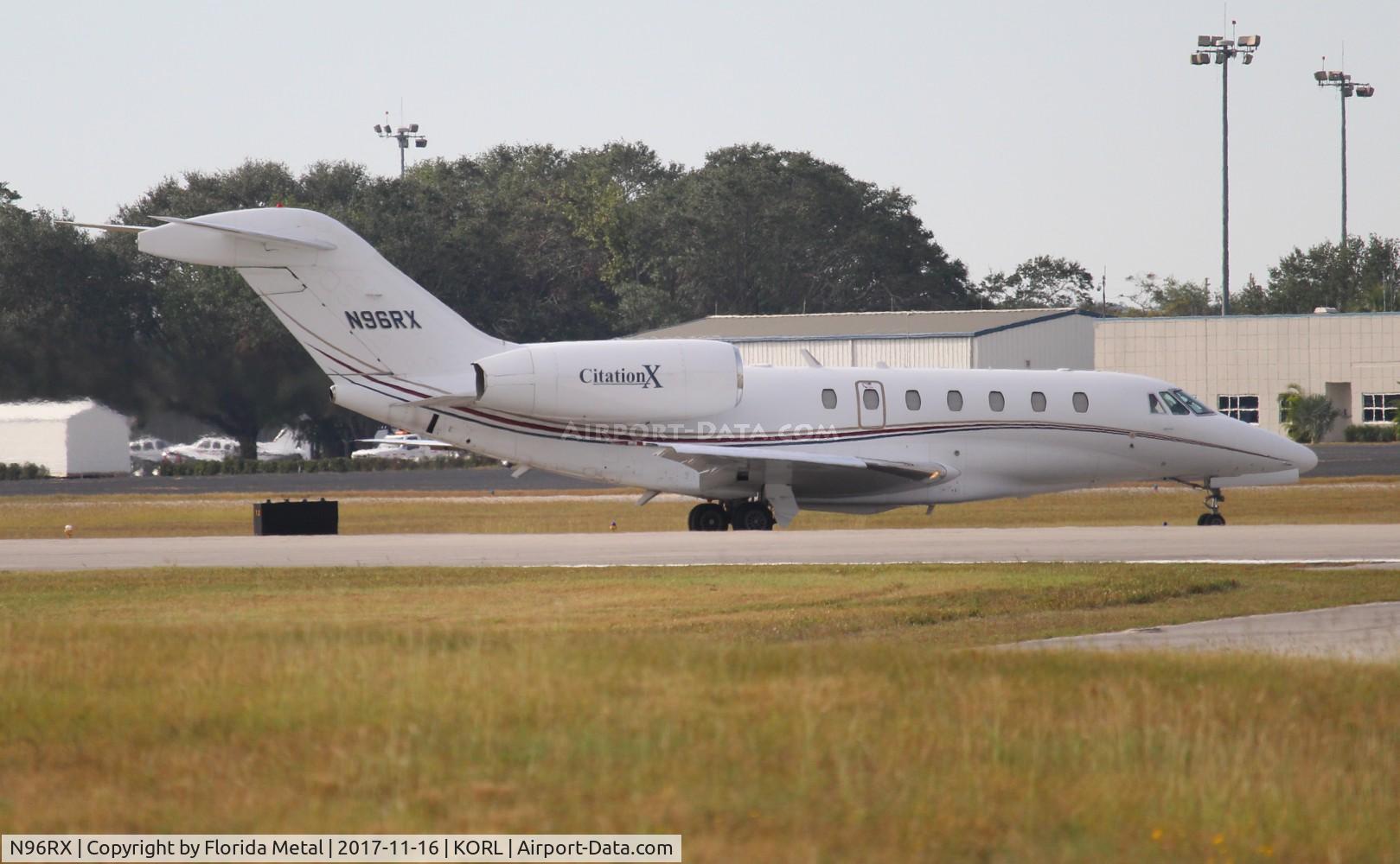 N96RX, 1998 Cessna 750 Citation X Citation X C/N 750-0044, ORL 2017