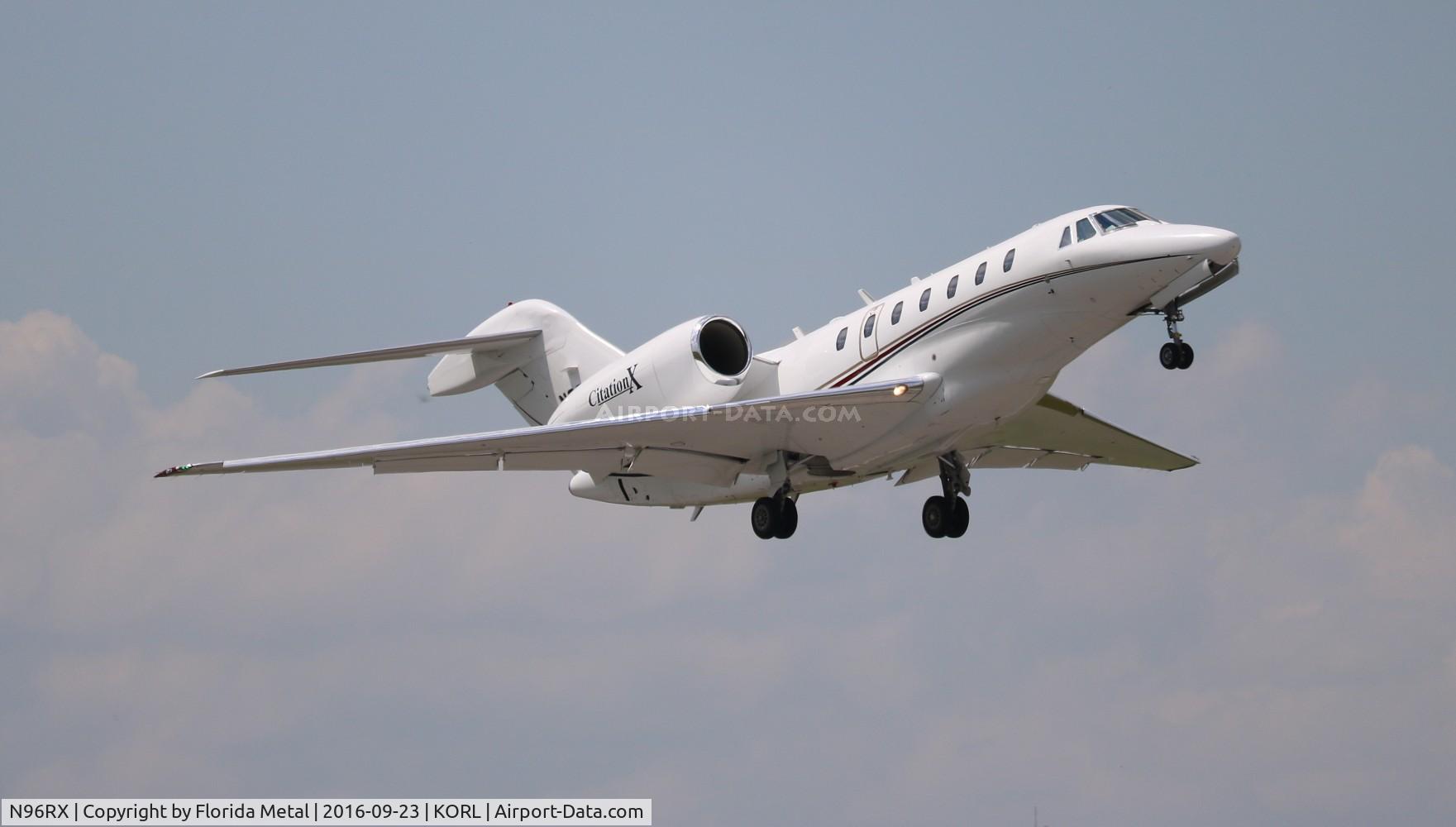 N96RX, 1998 Cessna 750 Citation X Citation X C/N 750-0044, ORL 2016