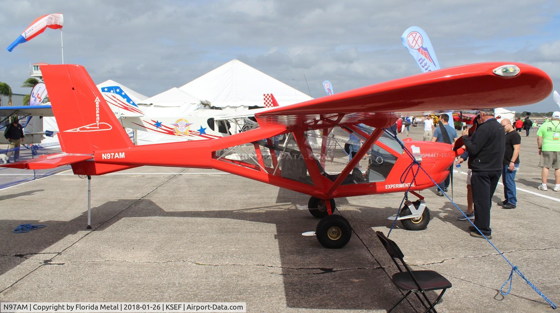 N97AM, 2017 Aeroprakt A-22LS Foxbat C/N 277, Sebring 2018