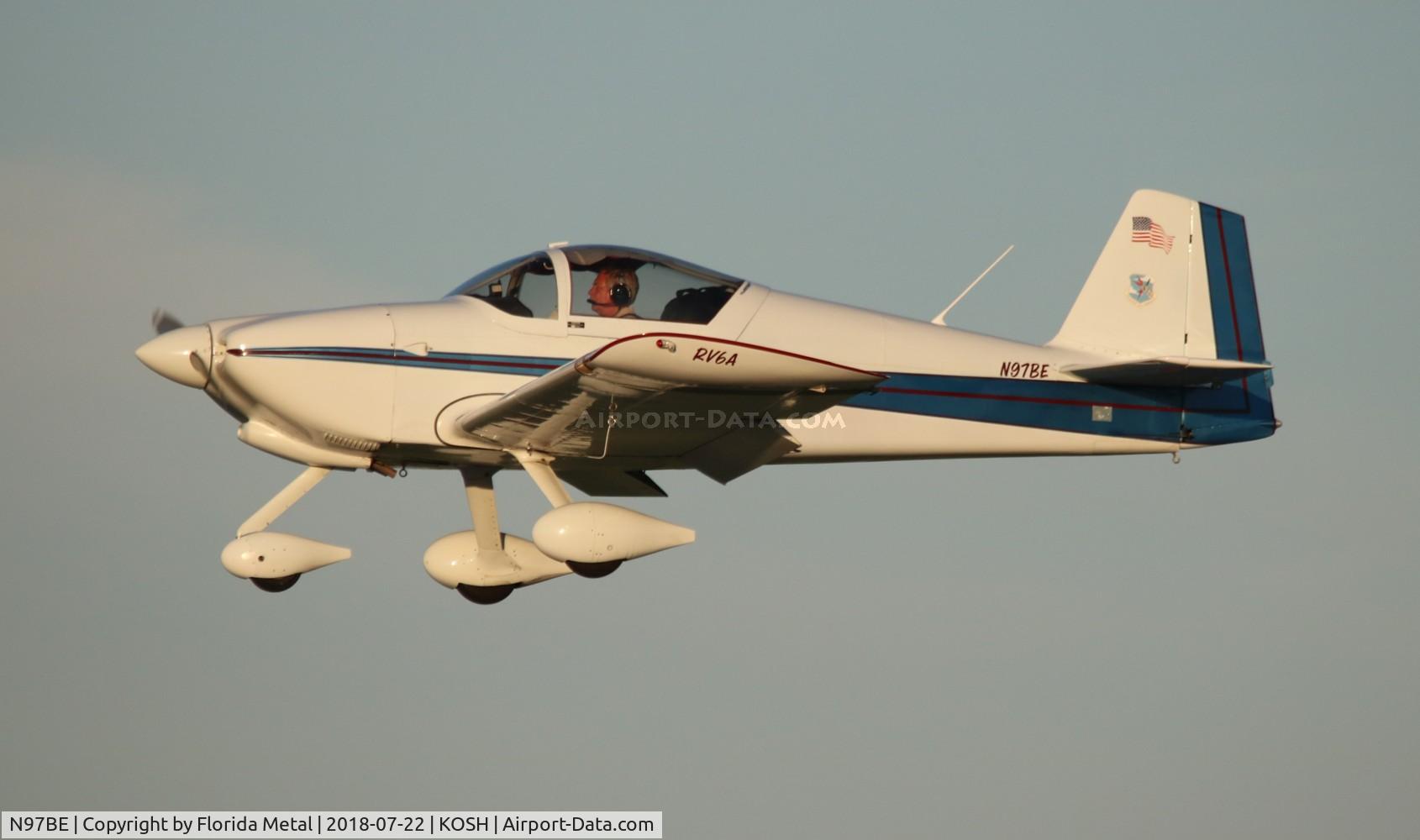 N97BE, Vans RV-6A C/N 23803, Air Venture 2018