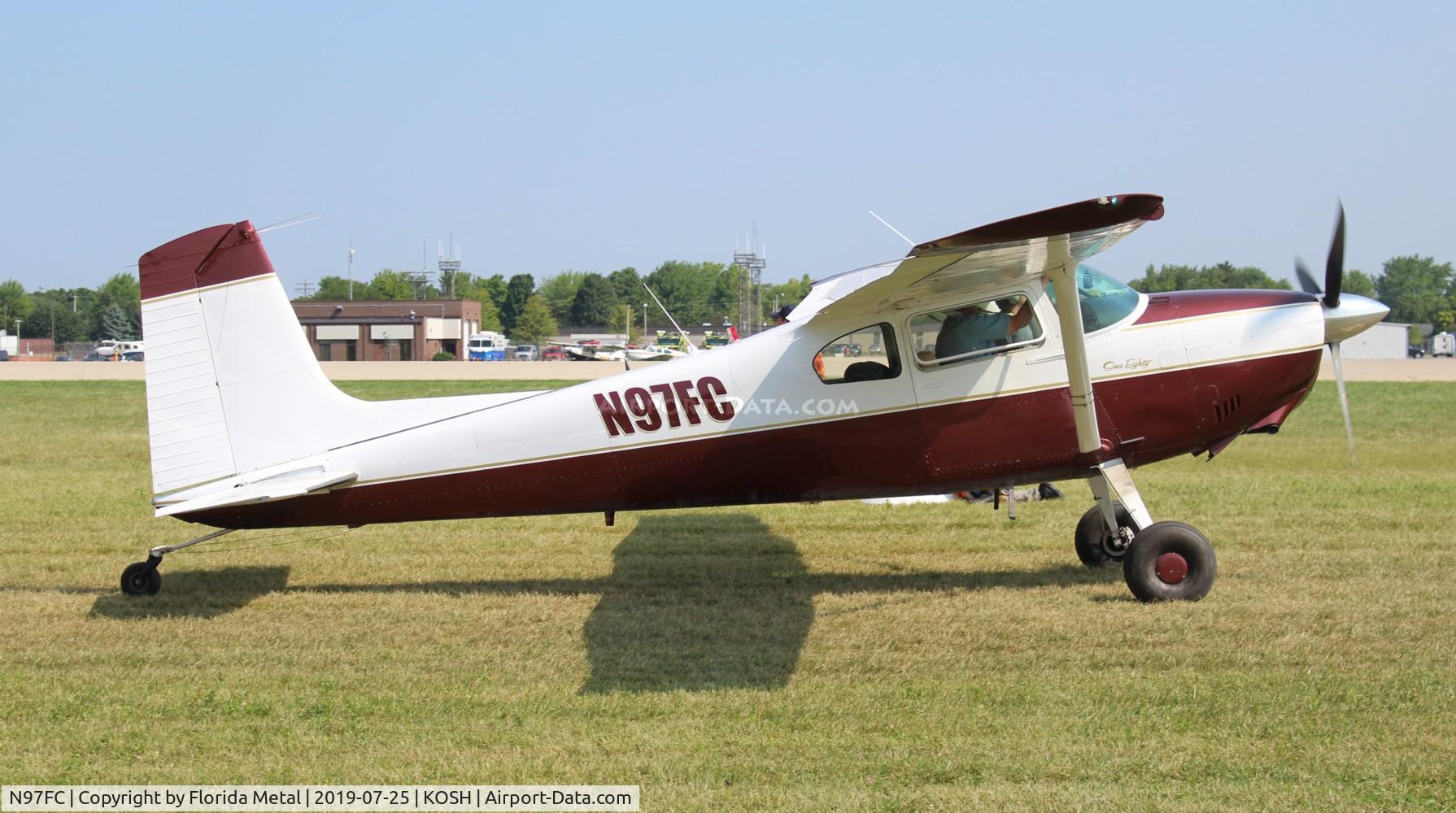 N97FC, 1962 Cessna 180E C/N 18051106, OSH 2019