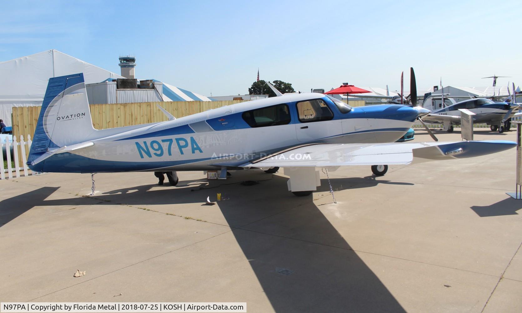 N97PA, 2018 Mooney M.20U Ovation Ultra C/N 32-0006, Air Venture 2018