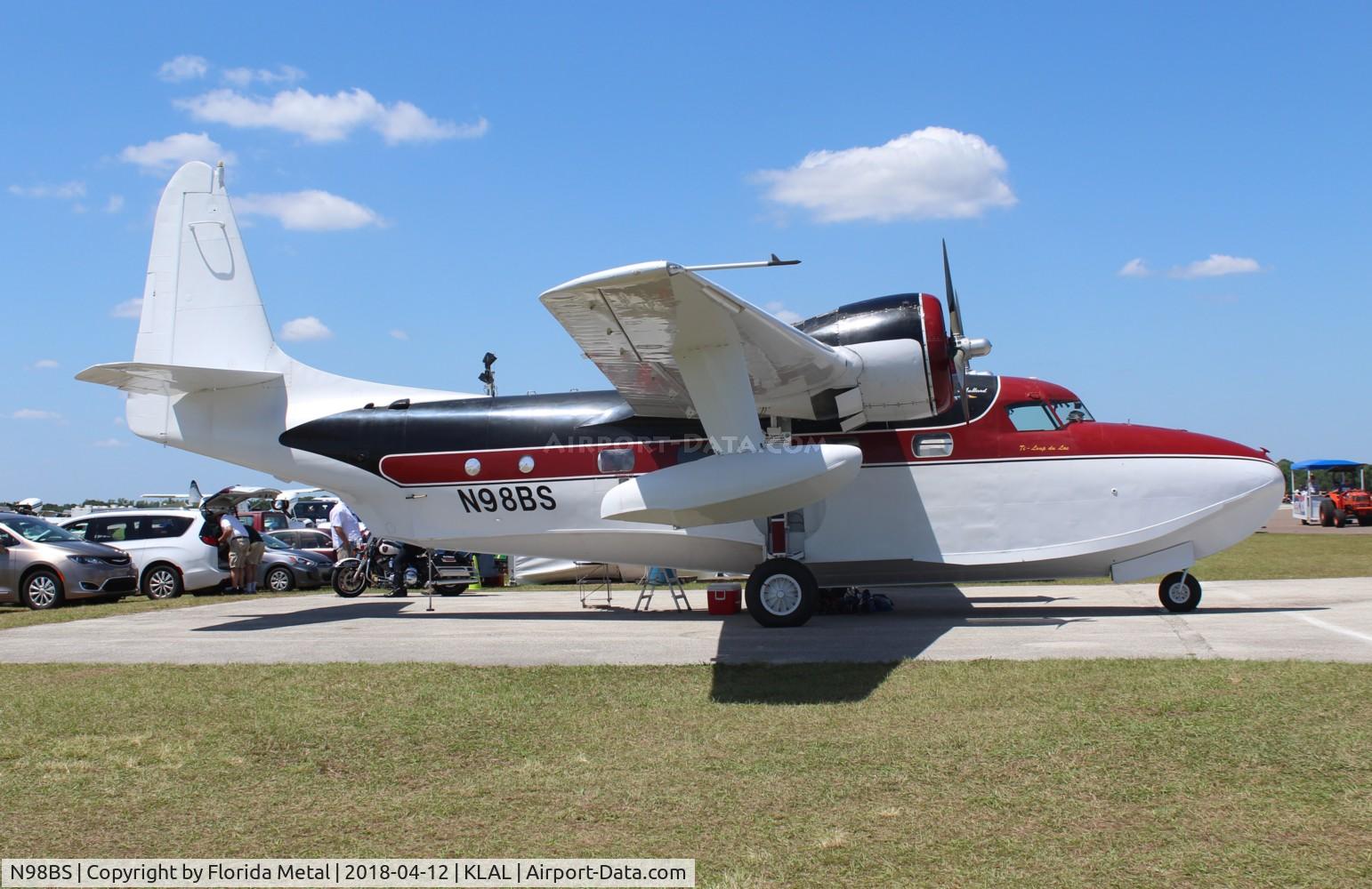N98BS, 1947 Grumman G-73 Mallard C/N J-18, Sun N fun 2018