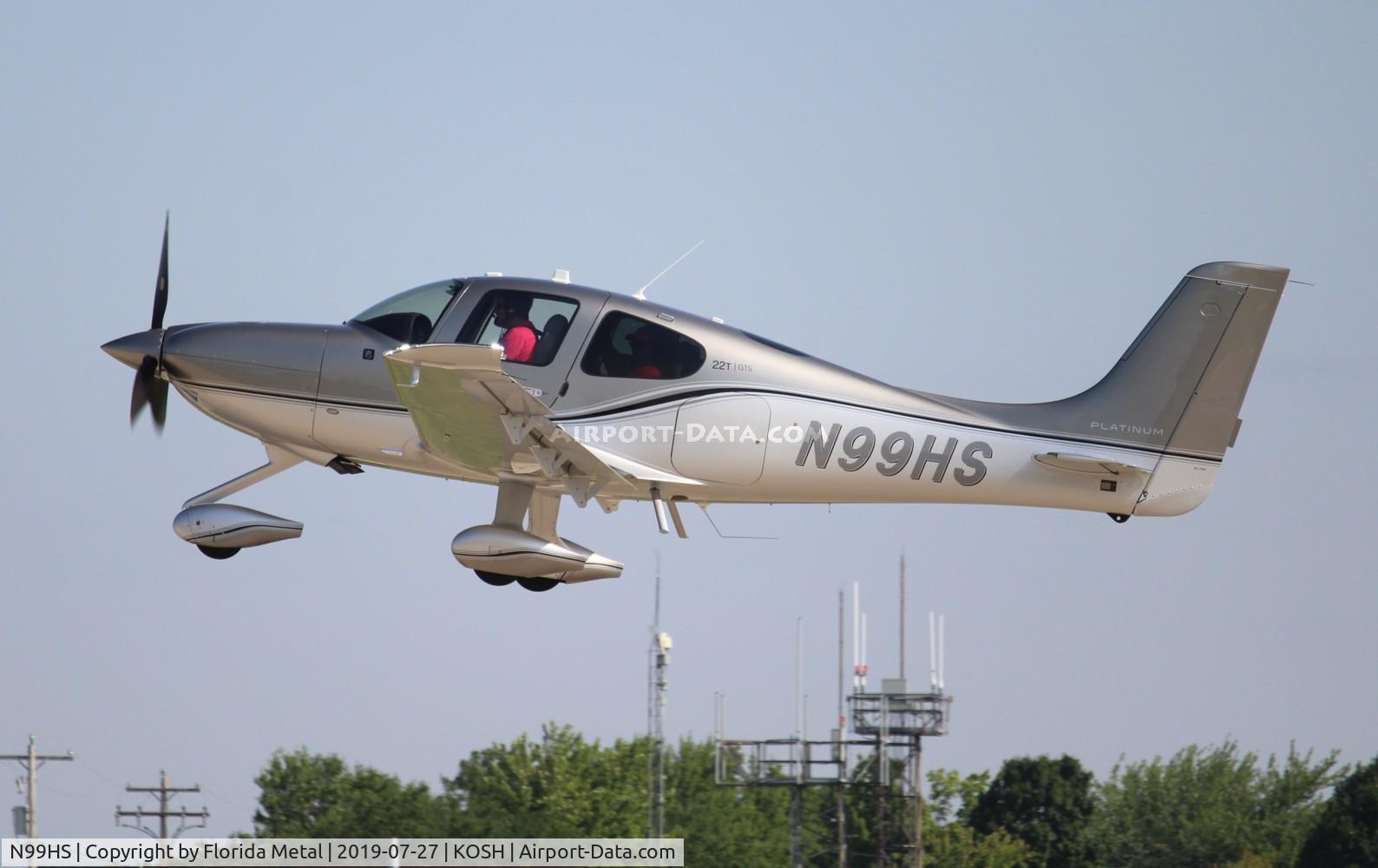 N99HS, 2019 Cirrus SR22T C/N 1909, Air Venture 2019