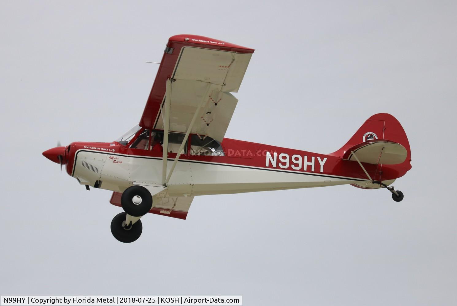 N99HY, 2002 Aviat A-1B Husky C/N 2213, Air Venture 2018