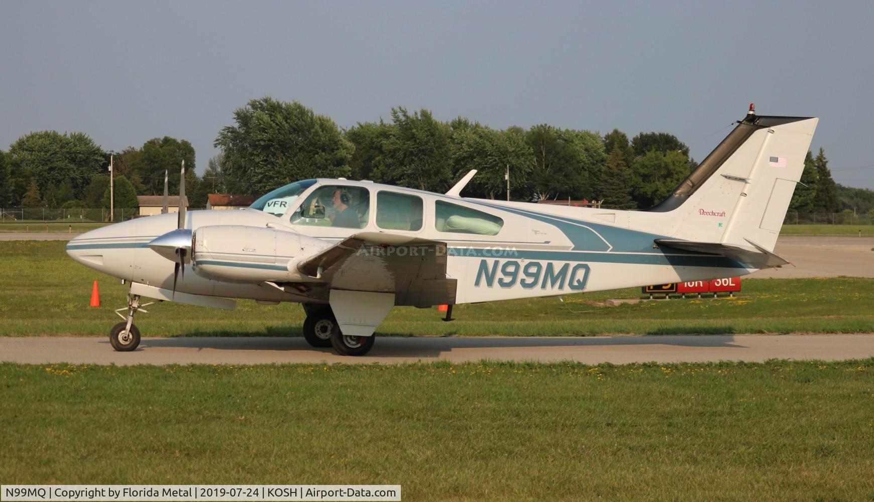 N99MQ, 1968 Beech D55 Baron C/N TE-527, Air Venture 2019
