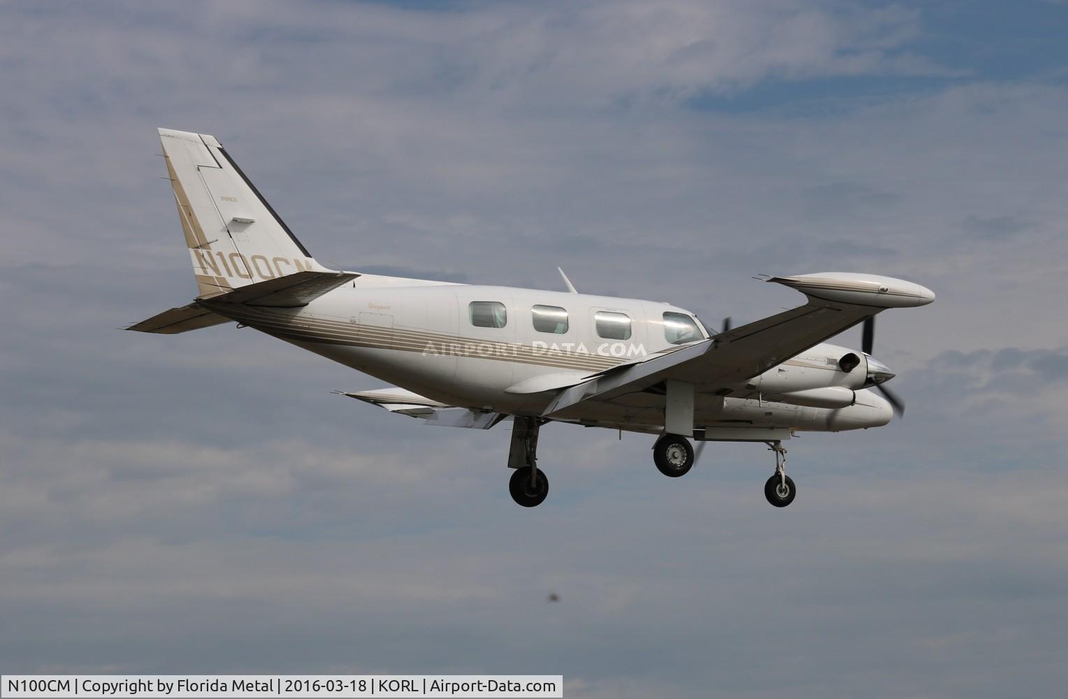 N100CM, 1980 Piper PA-31T Cheyenne C/N 31T-8020073, ORL 2016