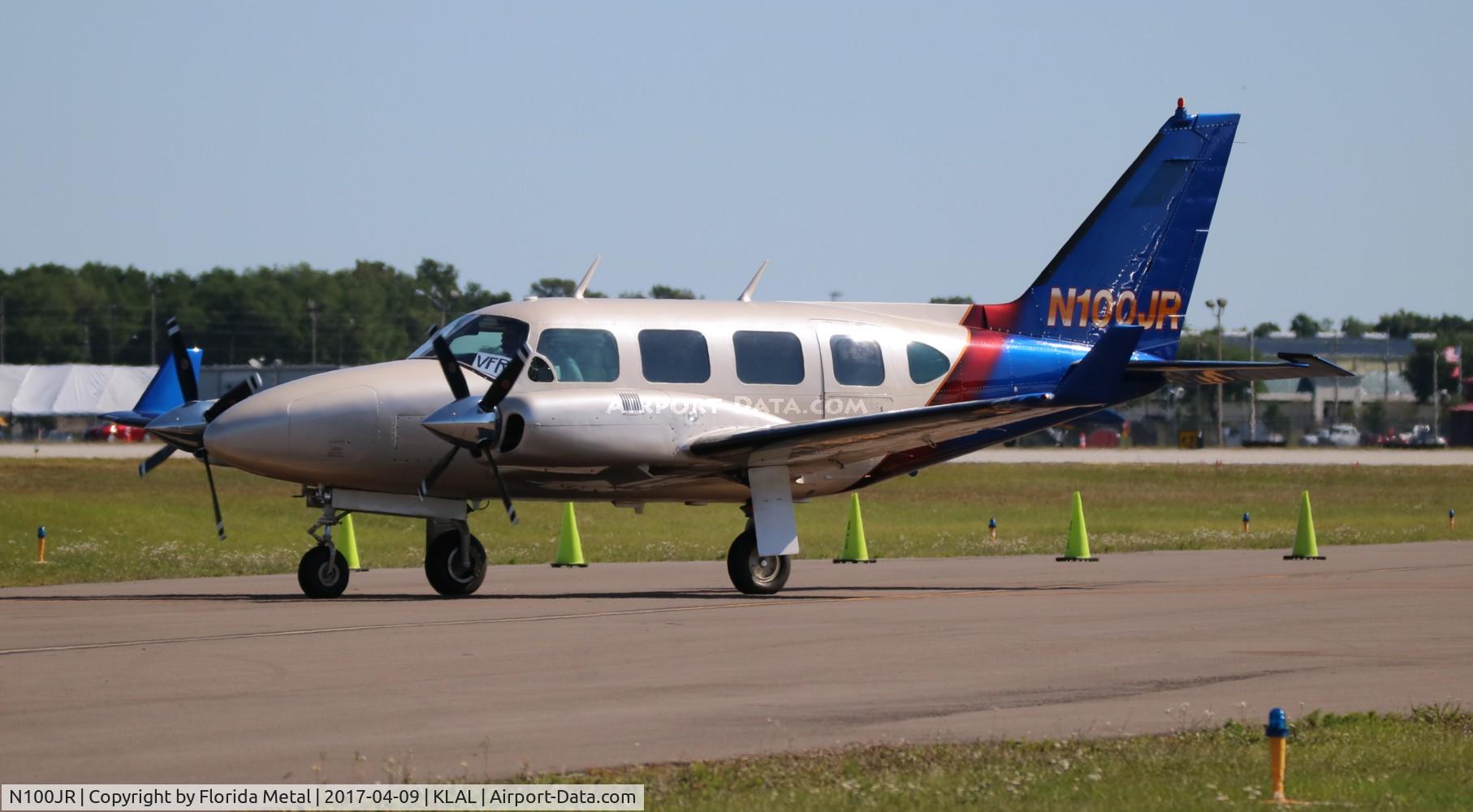 N100JR, 1969 Piper PA-31-310 Navajo C/N 31-599, Sun N Fun 2017