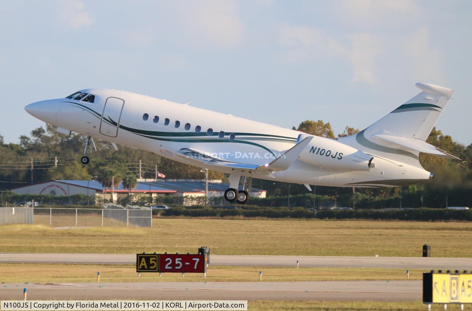 N100JS, 2015 Dassault Falcon 2000EX C/N 318, NBAA 2016