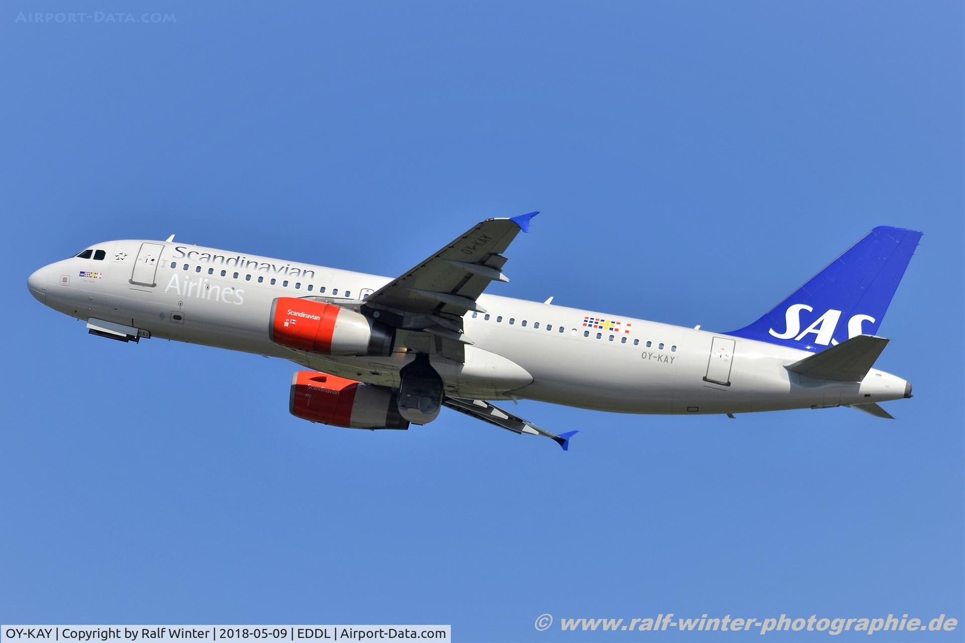 OY-KAY, 2006 Airbus A320-232 C/N 2856, Airbus A320-232 - SK SAS SAS Scandinavian Airlines 'Runar Viking' - 2856 - OY-KAY - 09.05.2018 - DUS