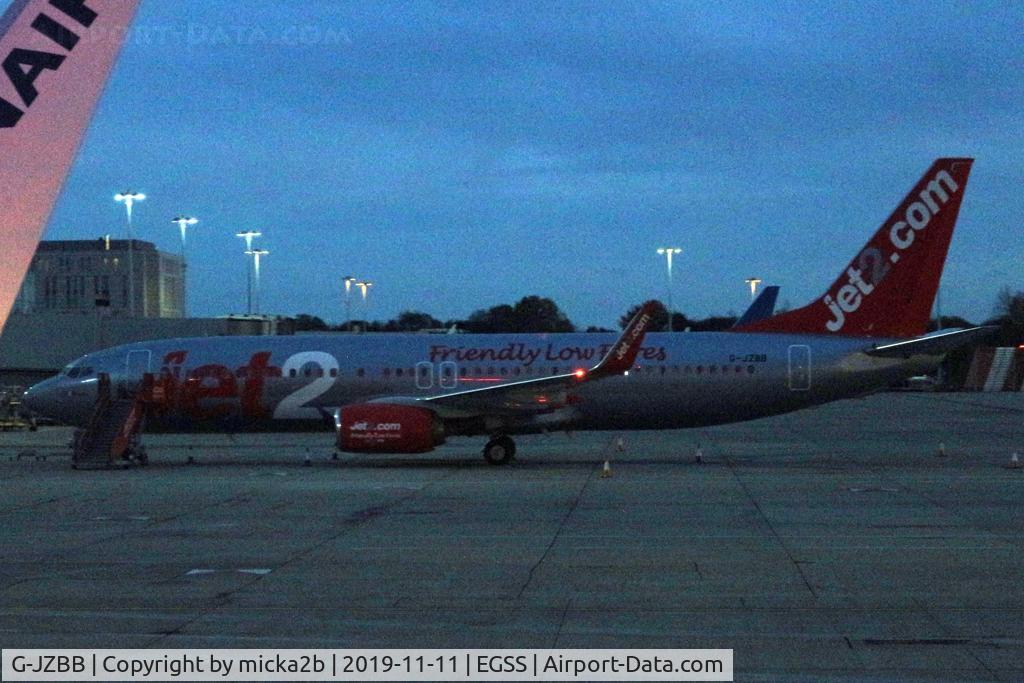G-JZBB, 2017 Boeing 737-8MG C/N 63158, Parked